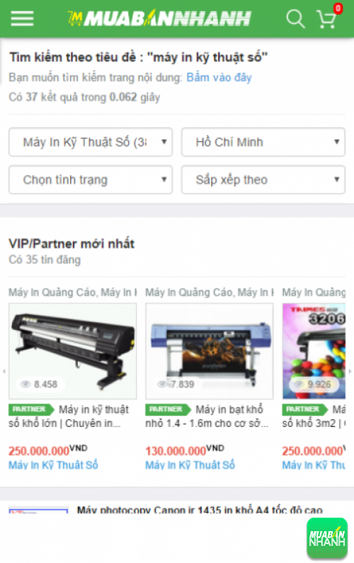 Tìm kiếm và chọn mua máy in kỹ thuật số giá rẻ tại Công ty Máy In Quảng Cáo